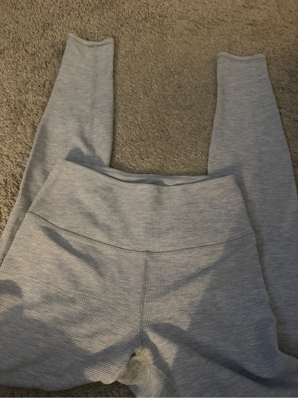 Alo waffle knit legging